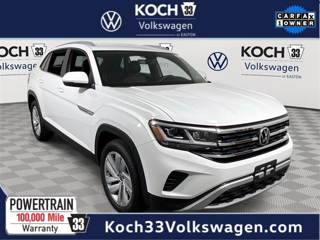 used 2022 Volkswagen Atlas Cross Sport car, priced at $22,433