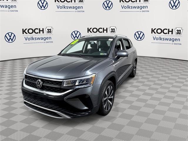 used 2022 Volkswagen Taos car, priced at $21,111