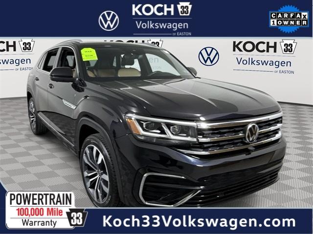 used 2022 Volkswagen Atlas Cross Sport car, priced at $35,000