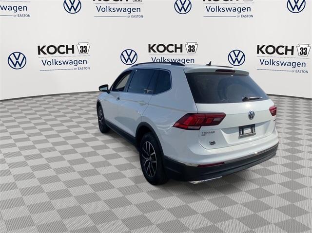 used 2021 Volkswagen Tiguan car, priced at $22,250