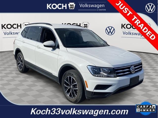 used 2021 Volkswagen Tiguan car, priced at $22,250