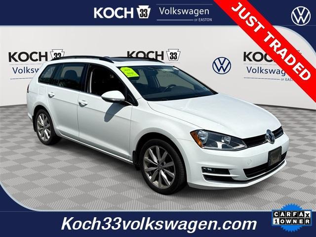 used 2016 Volkswagen Golf SportWagen car, priced at $10,745