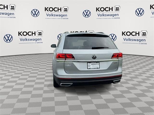 used 2021 Volkswagen Atlas car, priced at $29,609