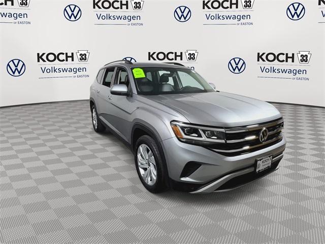 used 2021 Volkswagen Atlas car, priced at $29,500