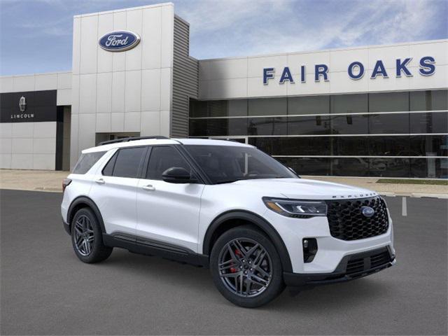 new 2025 Ford Explorer car, priced at $62,865