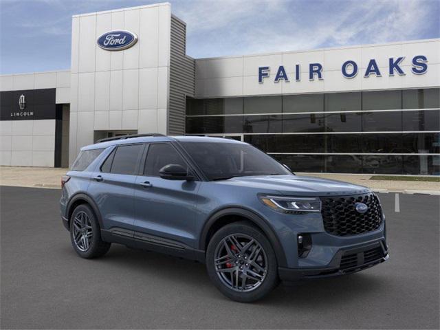 new 2025 Ford Explorer car, priced at $57,878