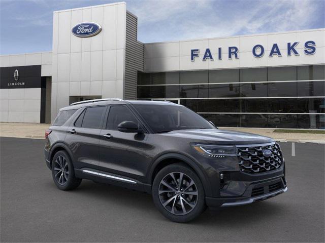 new 2025 Ford Explorer car, priced at $60,250