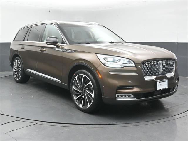 used 2022 Lincoln Aviator car, priced at $49,495