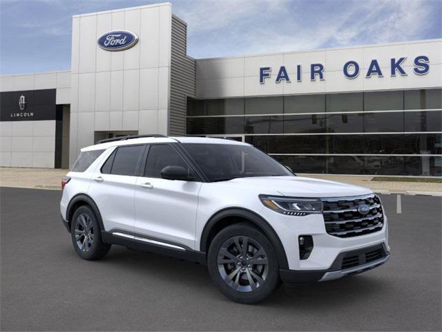 new 2025 Ford Explorer car, priced at $45,554