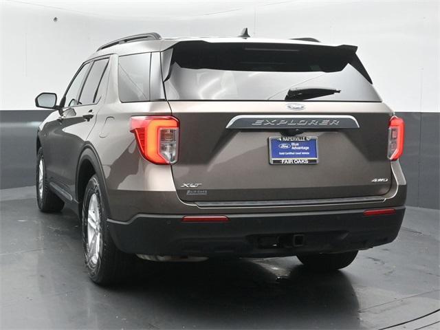 used 2021 Ford Explorer car, priced at $27,437