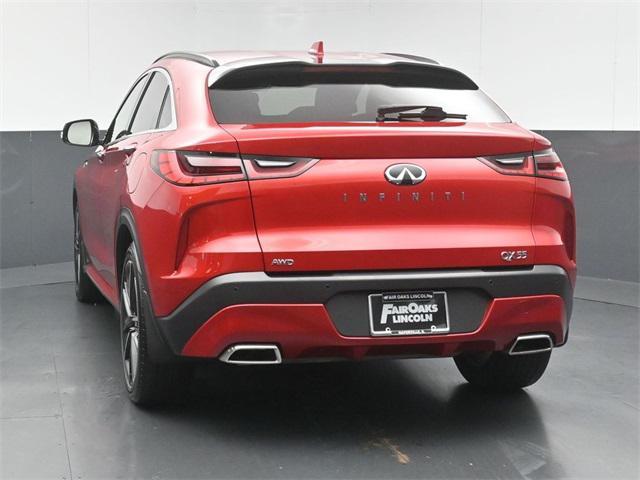 used 2022 INFINITI QX55 car, priced at $32,999