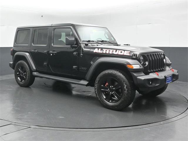 used 2021 Jeep Wrangler Unlimited car, priced at $31,795