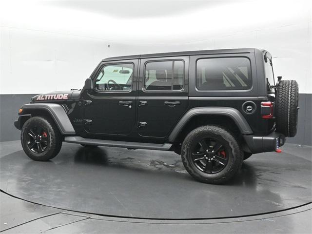 used 2021 Jeep Wrangler Unlimited car, priced at $31,795