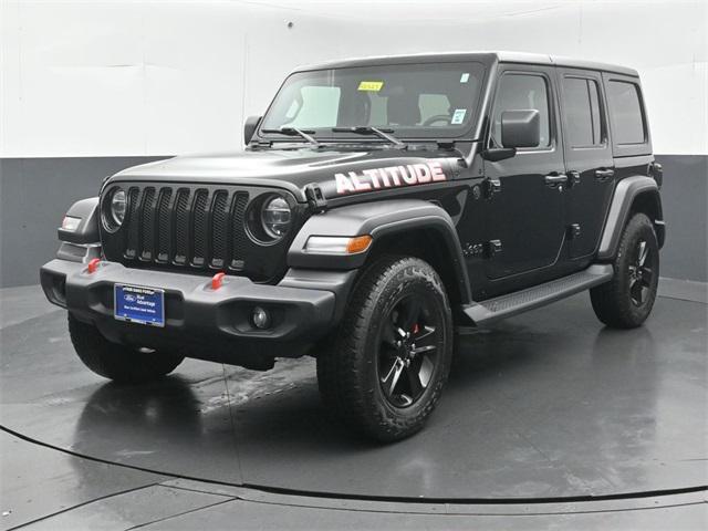 used 2021 Jeep Wrangler Unlimited car, priced at $31,795