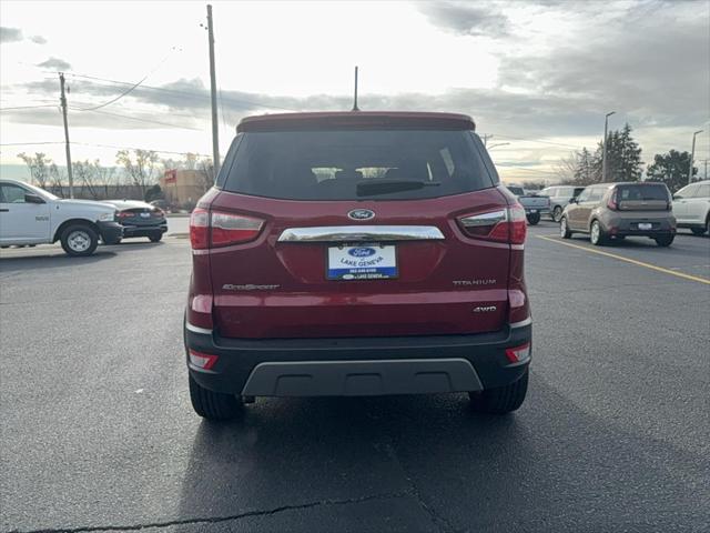 used 2021 Ford EcoSport car, priced at $16,000