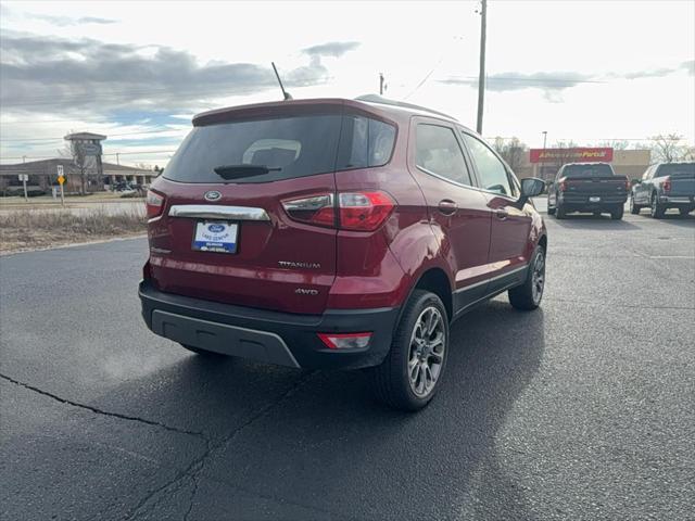 used 2021 Ford EcoSport car, priced at $16,000