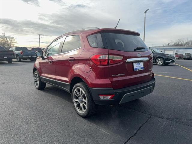 used 2021 Ford EcoSport car, priced at $16,000