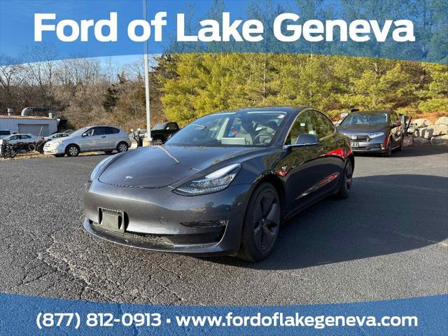 used 2018 Tesla Model 3 car, priced at $27,600