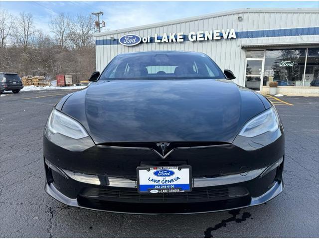 used 2021 Tesla Model S car, priced at $65,200