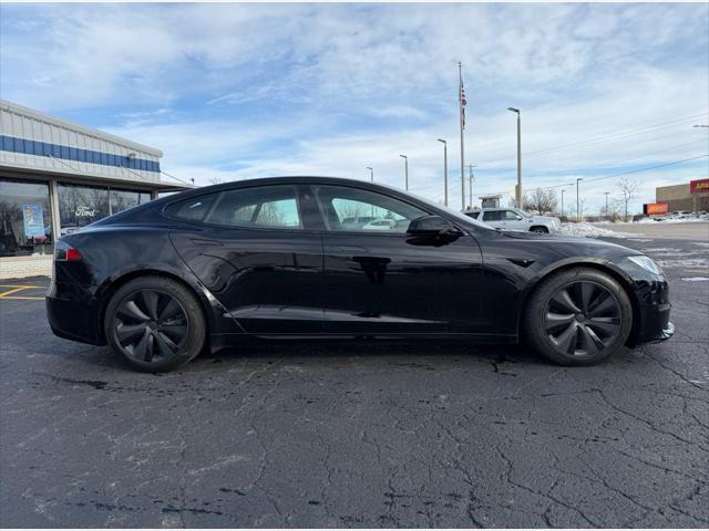 used 2021 Tesla Model S car, priced at $65,200