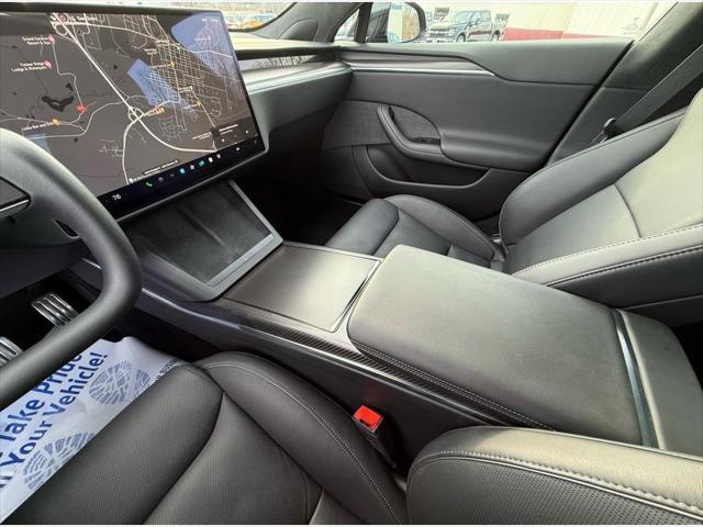 used 2021 Tesla Model S car, priced at $65,200