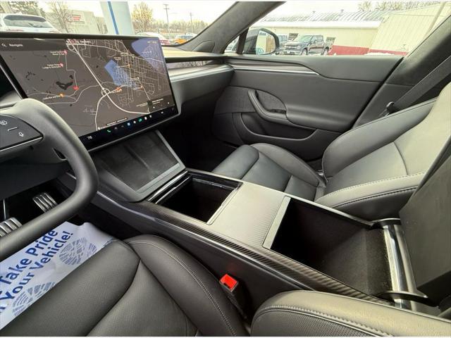 used 2021 Tesla Model S car, priced at $65,200