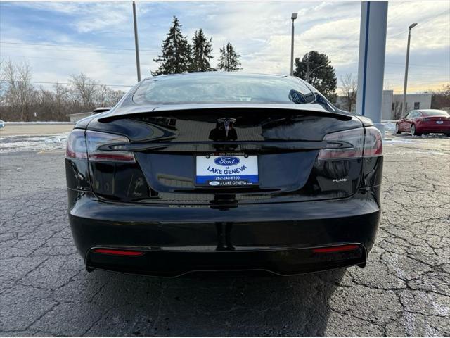 used 2021 Tesla Model S car, priced at $65,200