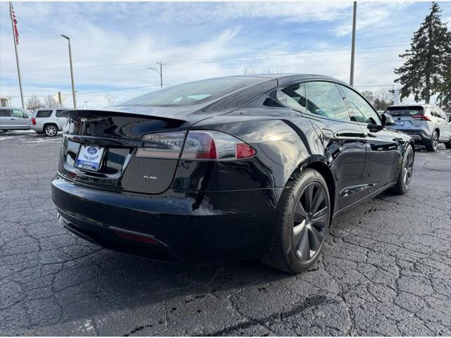 used 2021 Tesla Model S car, priced at $65,200