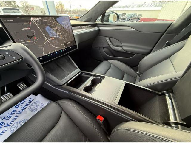 used 2021 Tesla Model S car, priced at $65,200