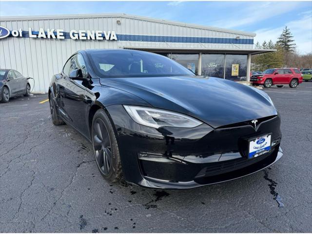 used 2021 Tesla Model S car, priced at $65,200