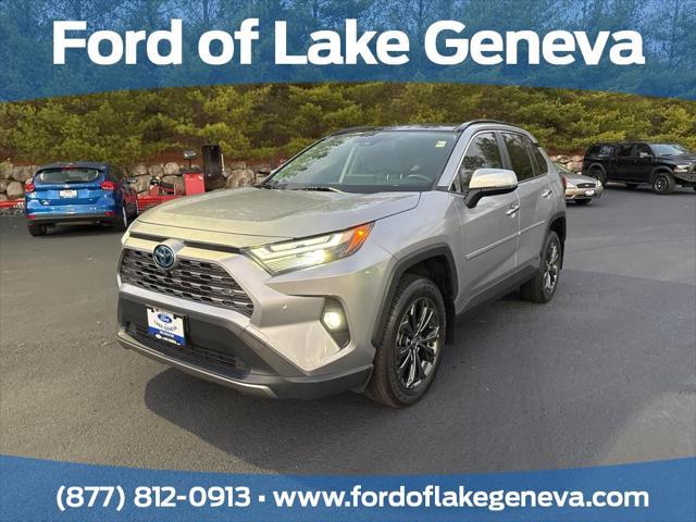 used 2022 Toyota RAV4 Hybrid car, priced at $38,000