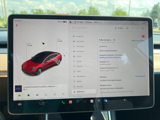 used 2018 Tesla Model 3 car, priced at $25,000