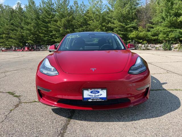 used 2018 Tesla Model 3 car, priced at $25,000