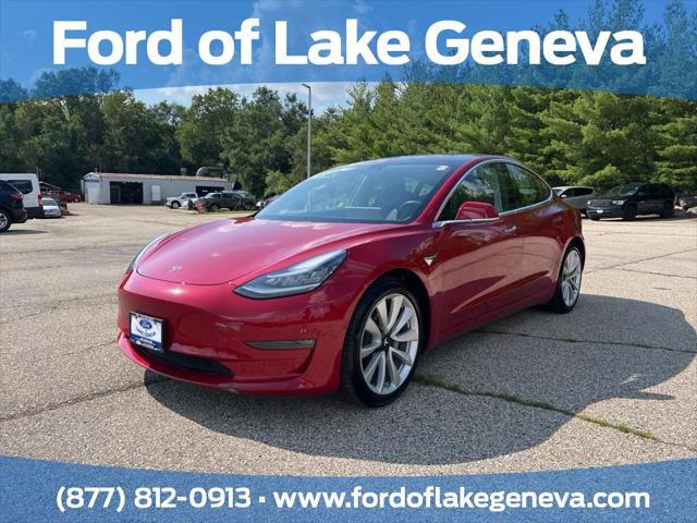 used 2018 Tesla Model 3 car, priced at $25,000