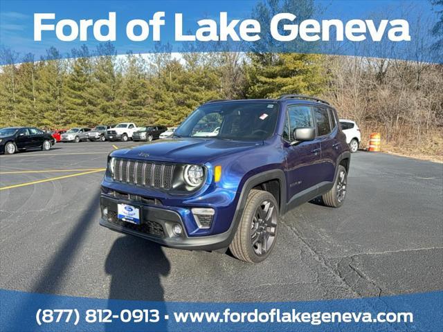 used 2021 Jeep Renegade car, priced at $21,700