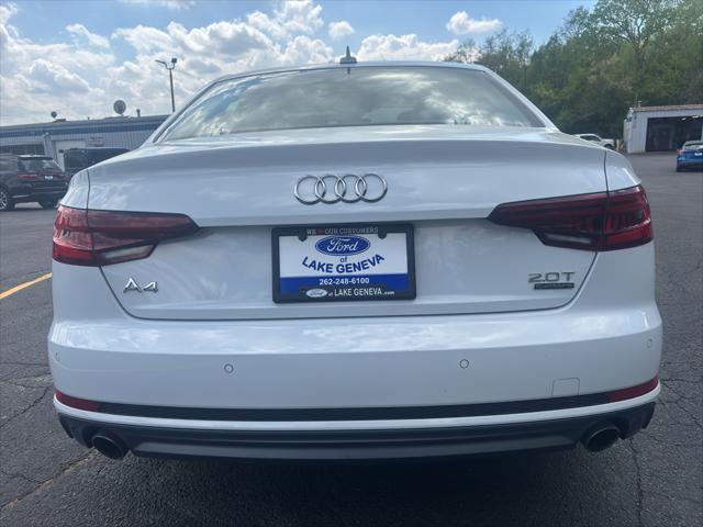 used 2018 Audi A4 car, priced at $26,990