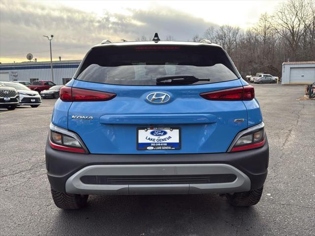 used 2022 Hyundai Kona car, priced at $22,000