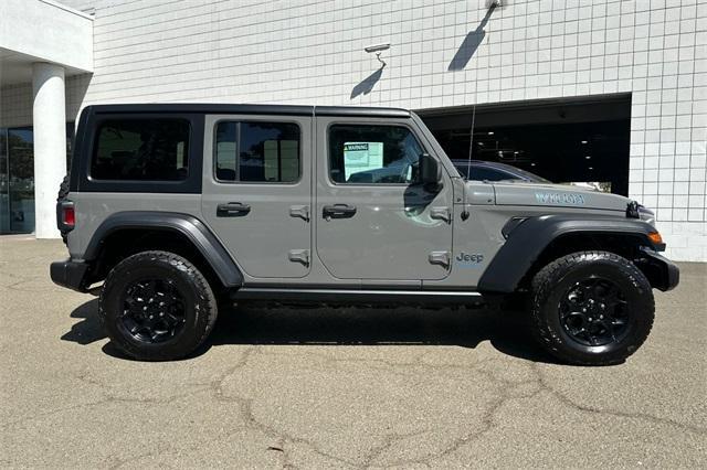 used 2023 Jeep Wrangler 4xe car, priced at $29,702