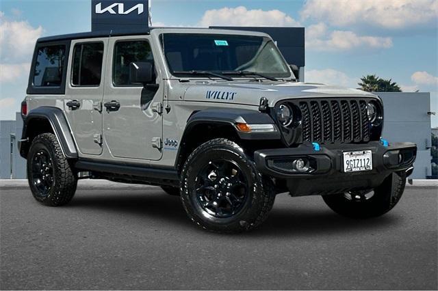 used 2023 Jeep Wrangler 4xe car, priced at $29,702