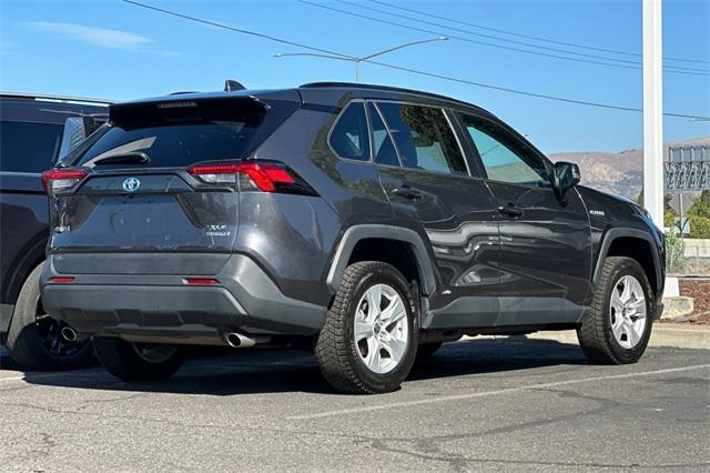 used 2021 Toyota RAV4 Hybrid car, priced at $25,600