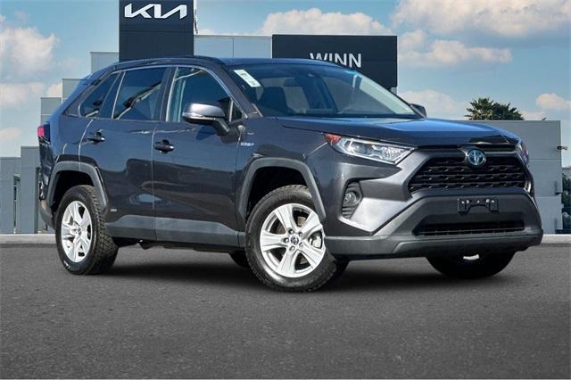 used 2021 Toyota RAV4 Hybrid car, priced at $25,600