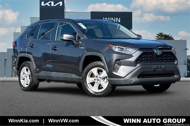 used 2021 Toyota RAV4 Hybrid car, priced at $25,600