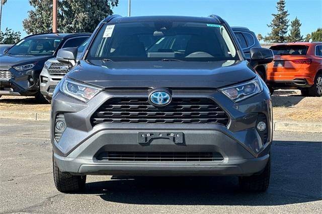 used 2021 Toyota RAV4 Hybrid car, priced at $25,600