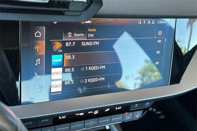 used 2024 Audi A3 car, priced at $26,704