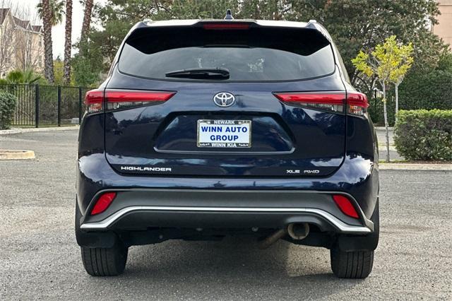used 2022 Toyota Highlander car, priced at $30,605