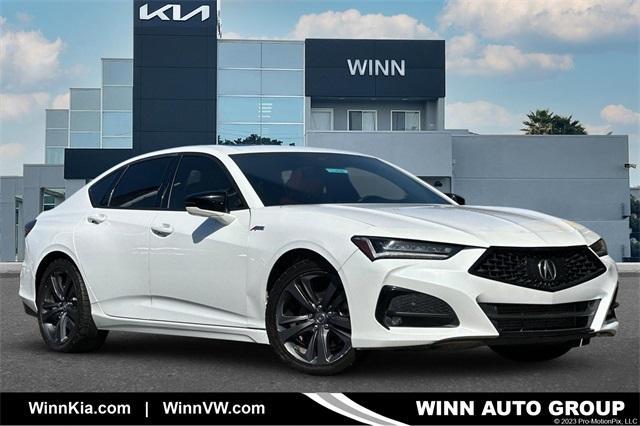 used 2022 Acura TLX car, priced at $30,358