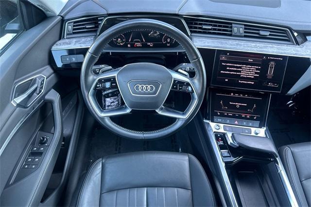 used 2021 Audi e-tron car, priced at $25,260