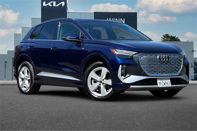 used 2023 Audi Q4 e-tron car, priced at $28,392