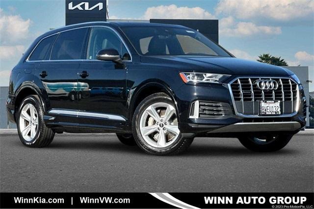 used 2021 Audi Q7 car, priced at $27,604