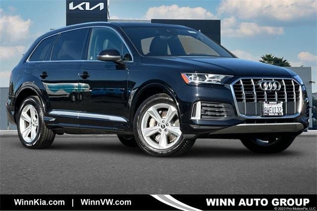 used 2021 Audi Q7 car, priced at $26,039